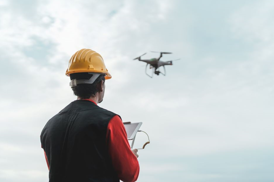 The use of drone in civil construction